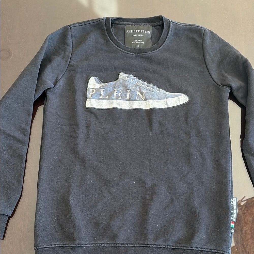Philipp Plein Black Sweater